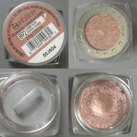 Thatfitbeauty: L'Oreal Infallible Eyeshadow in Amber Rush Review!