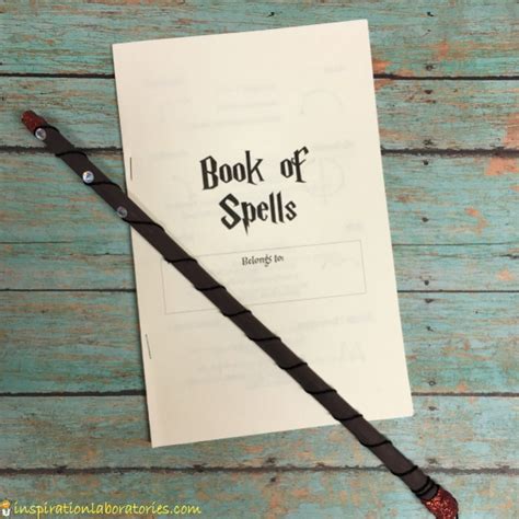 DIY Harry Potter Book of Spells | Inspiration Laboratories