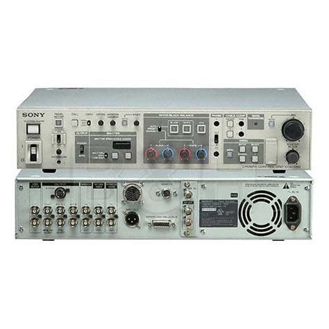 CCU-D50P Sony Camera Control Unit - Professional Video And Broadcast ...