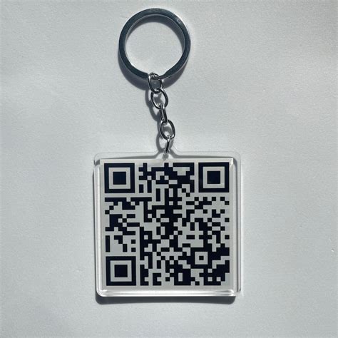 Rick Roll Meme QR Code Keyring - Etsy UK