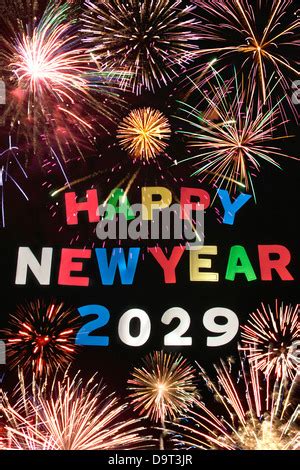 HAPPY NEW YEAR 2029 Stock Photo - Alamy