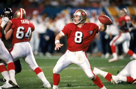 On this date in 1995, the 49ers beat the chargers in super bowl xxix, 49-26. steve young throws ...