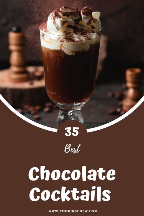 35 Best Chocolate Cocktails For All Chocoholics 🍫🍸