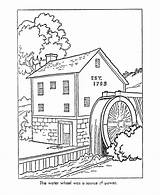 coloring Pages Of Grist mills  Google Search Coloring Books sketch template