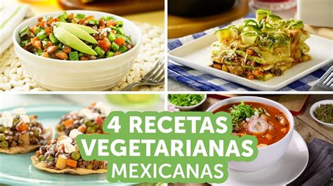 4 recetas vegetarianas mexicanas | Kiwilimón - YouTube