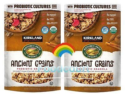 2 Packs Kirkland Signature Organic Ancient Grain Granola 35.3 oz Each Pack | eBay