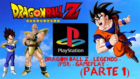 Dragon Ball Z - Legends - (PS1) - Gameplay - (Parte 1) - YouTube