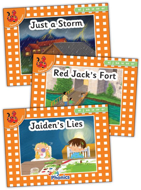 Jolly Phonics Orange Level Readers Set 4 — Jolly Phonics