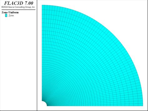 Cylindrical Hole in an Infinite Hoek-Brown Medium — FLAC3D 7.0 ...