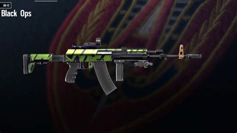 Black OPS Weapon Skin · Rainbow Six Siege · Rainbow Six Bootcamp