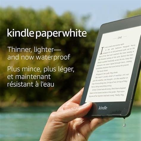 Kindle Paperwhite – (previous generation) Now Waterproof with 2x the ...