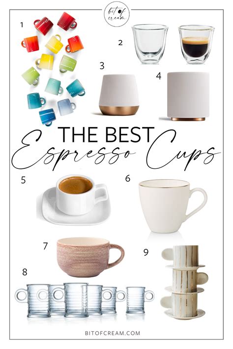 9 Best Espresso Cups | What to Look For - BIT OF CREAM