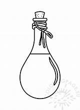 Magic potion  Coloring Page sketch template