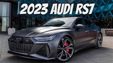 2023 Audi RS7 Review | Performance | Features | Design | Interior | Model | Price - YouTube