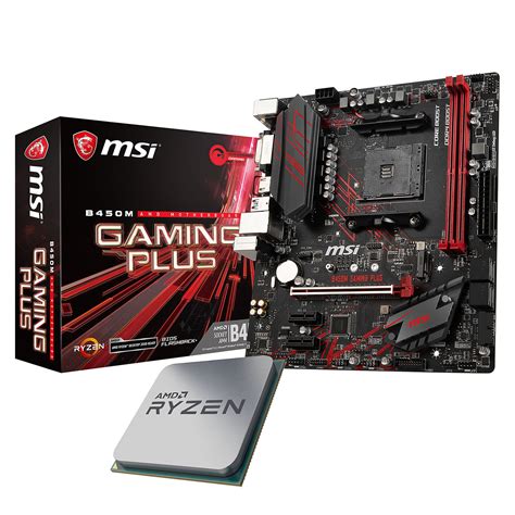 Kit de actualización PC AMD Ryzen 5 2600 MSI B450M GAMING PLUS - Kit ...