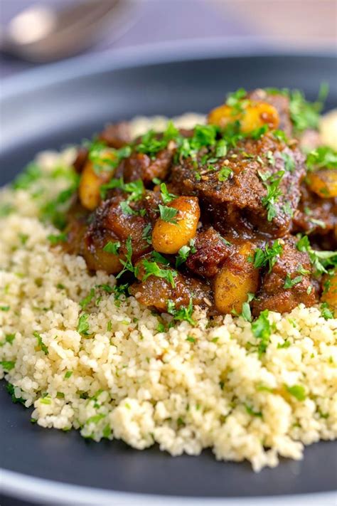 Moroccan Lamb Tagine with Dates & Almonds | Recipe | Moroccan lamb tagine, Lamb tagine recipe ...