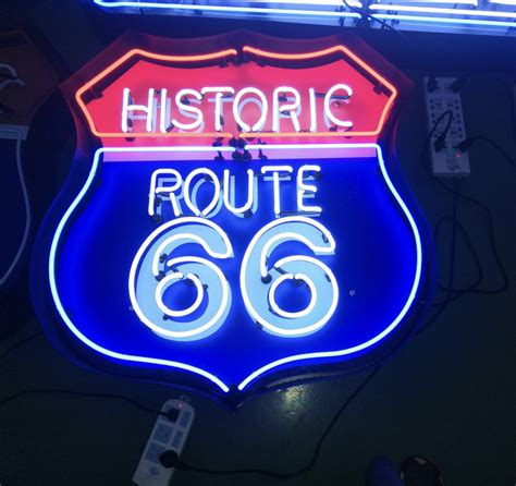 #M108 - Route 66 Neon Sign | MAG Auctions