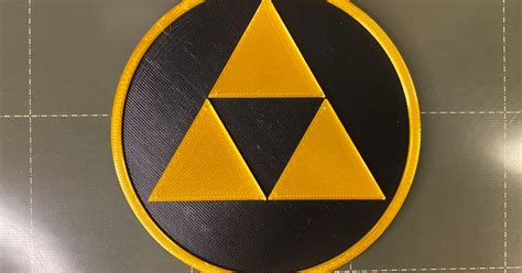 Legend of Zelda Triforce Coaster by nerdyviews | Download free STL model | Printables.com