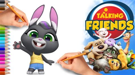 a hand holding a pencil next to a cartoon character