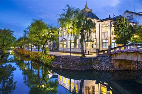 Kurashiki Canal stock image. Image of architecture, bikan - 34812065