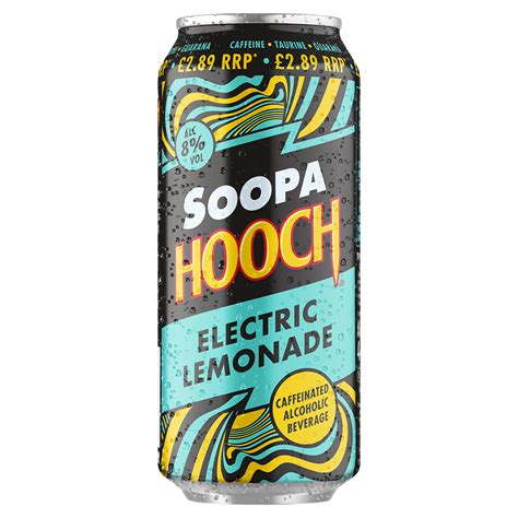 Soopa Hooch Electric Lemonade 440ml - Bargain Booze