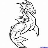Sea Monster Coloring Pages  sketch template
