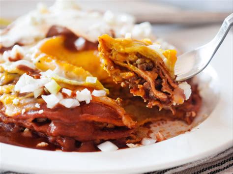 New Mexico Red Chile Stacked Enchiladas – #1 Ranked New Mexico Salsa ...