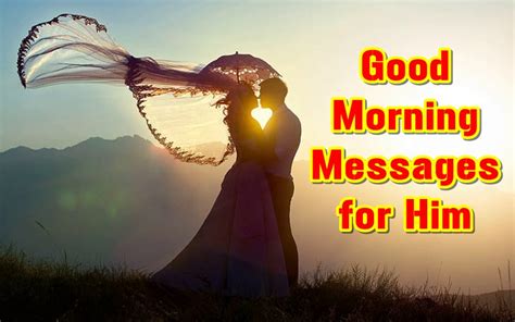 100 Good Morning Messages for Him - Long Distance Relationship