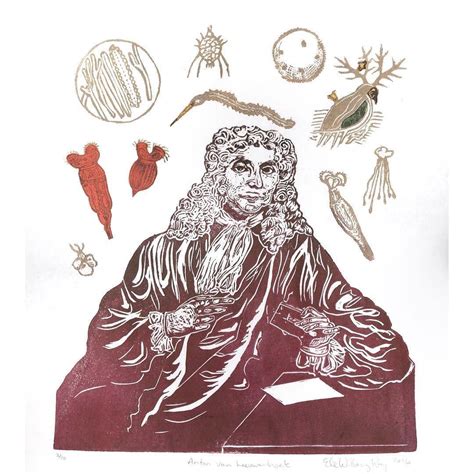 Happy birthday to van Leeuwenhoek (1632-1723) father of #microbiology #sciart. Self-taught # ...