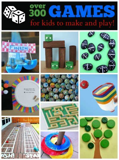 Homemade Games Ideas for Kids | Fun Family Crafts