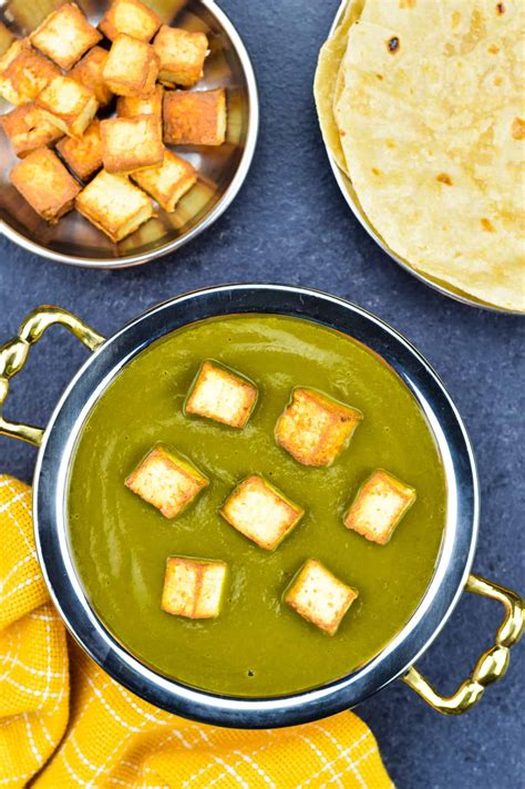 Easy Healthy Palak Paneer Recipe