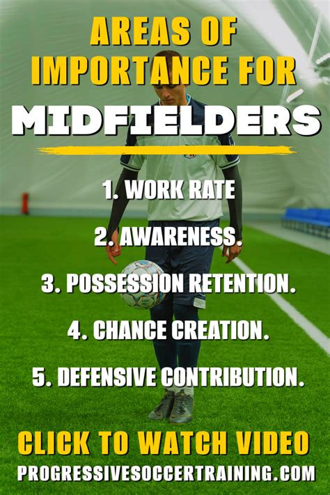 How To Be A Good Soccer Midfielder - TIPS FOR MIDFIELDERS