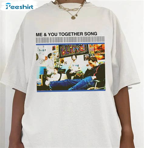 Me And You Together Song Shirt, The 1975 Tee Tops Short Sleeve