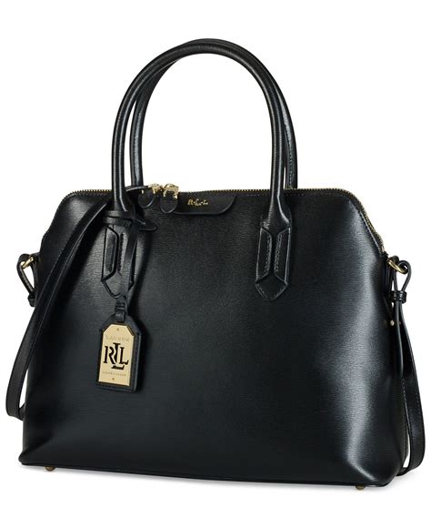 Lauren Ralph Lauren Tate Dome Satchel - Satchels - Handbags & Accessories - Macy's | Ralph ...