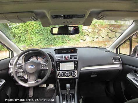 2015 Impreza interior photos and images