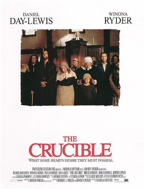 The Crucible (1996) movie posters