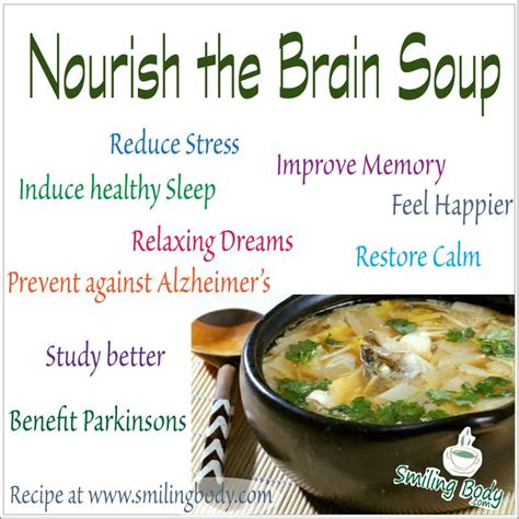 Nourish the Brain Soup - Smiling Body