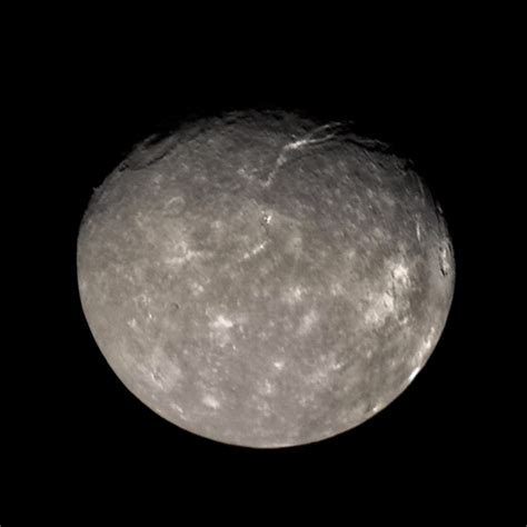 Voyager 2's best color view of Titania (super-res) | The Planetary Society