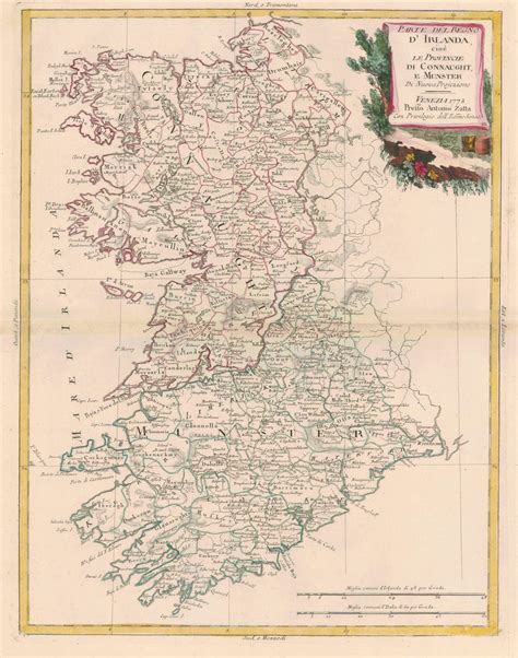 Ireland Map 1800 - Map Of Us Western States