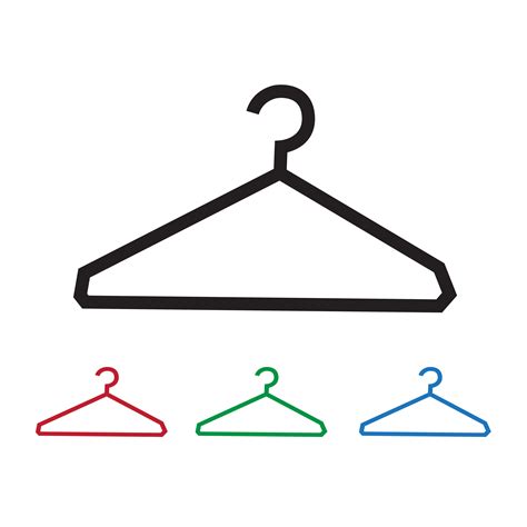 Clothes Hanger Icon 644170 Vector Art at Vecteezy