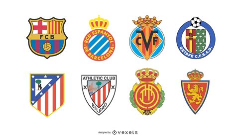 Logotipos Da Equipe Espanhola De Futebol - Baixar Vector