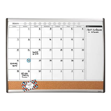 Staples Whiteboard Calendar