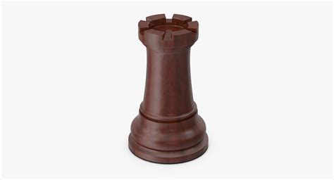 rook chess piece 3d model