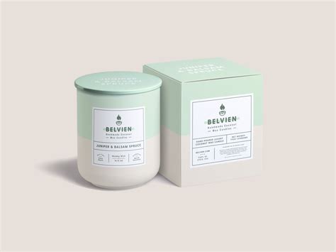 Belvien Candles Packaging #1 by Charles Honig on Dribbble