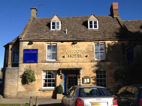 The Unicorn Inn i Stow-on-the-Wold. - Stow on the Wold, England, Storbritannien - Pichte ...