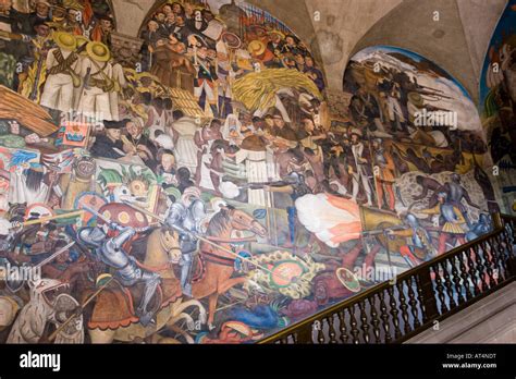 "La Historia de México 1929-1935 fresco mural de Diego Rivera, el muro ...