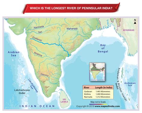 Which is the longest River of Peninsular India?