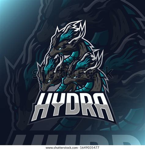 Hydra Logo Mascot Vector Illustration Teammate Stock Vector (Royalty ...