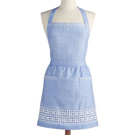 Martha Stewart Collection Chambray Apron, Created for Macy's ($14 ...