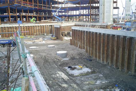 Permanent Steel Sheet Pile Basements | Sheet Piling (UK) Ltd